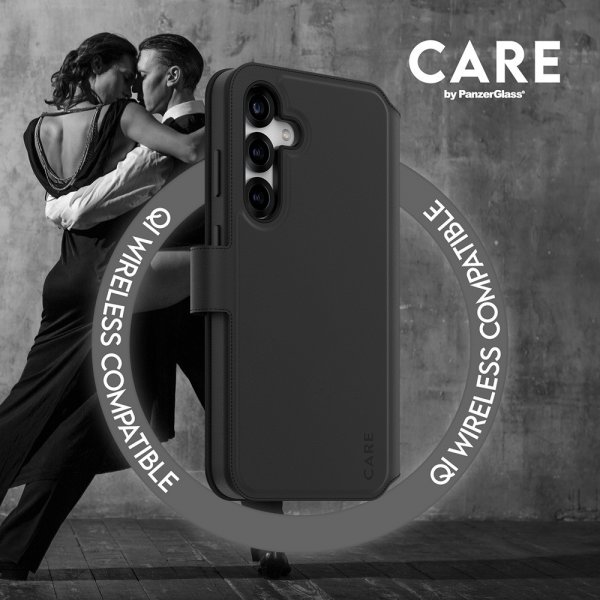 Samsung Galaxy S25 Plus Fodral Tango Two-in-One Wallet MagSafe Svart