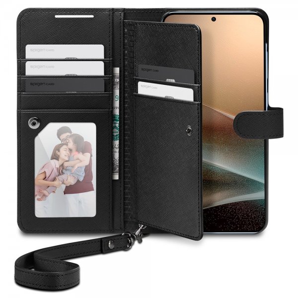Samsung Galaxy S25 Plus Fodral Wallet S Svart