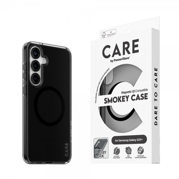 Samsung Galaxy S25 Plus Skal Smokey MagSafe Svart