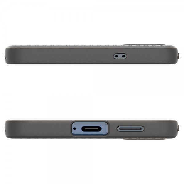 Samsung Galaxy S25 Skal Liquid Air Marble Gray