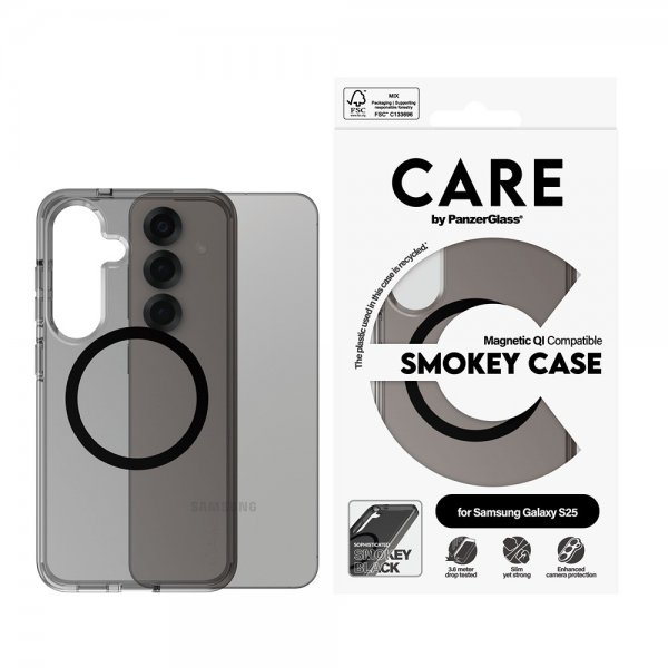 Samsung Galaxy S25 Skal Smokey MagSafe Svart