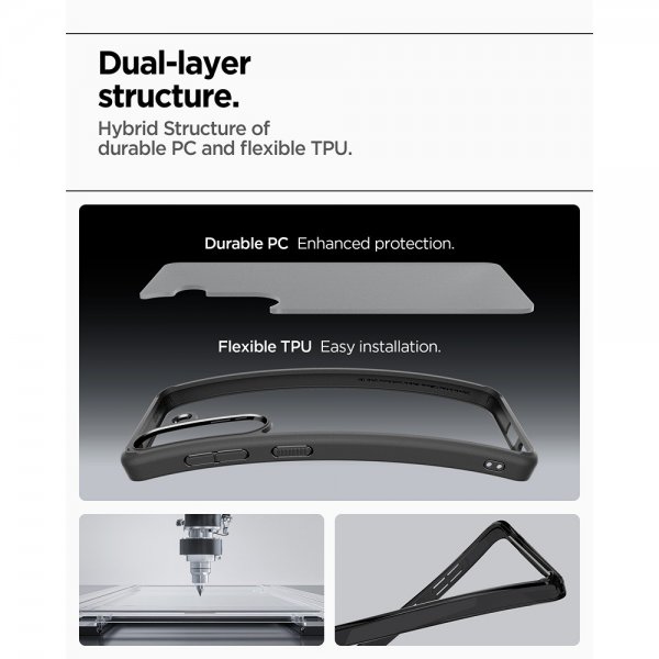 Samsung Galaxy S25 Skal Ultra Hybrid Frost Black