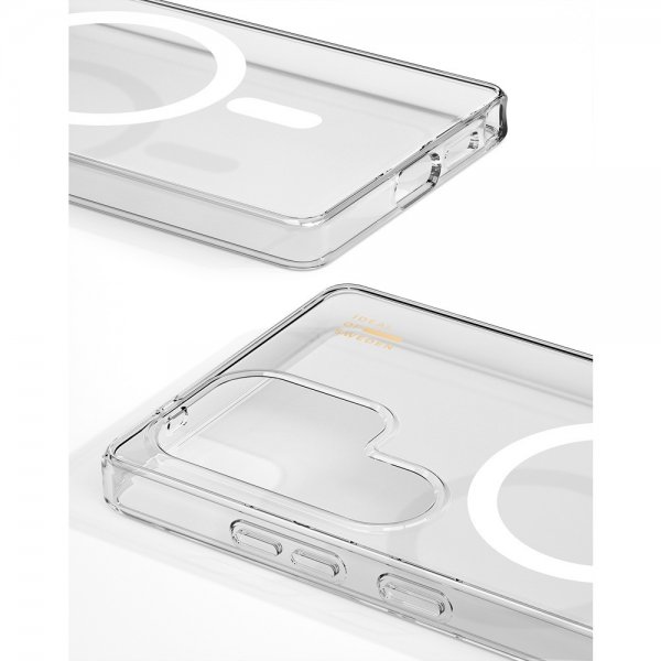 Samsung Galaxy S25 Ultra Skal Clear Case MagSafe Transparent