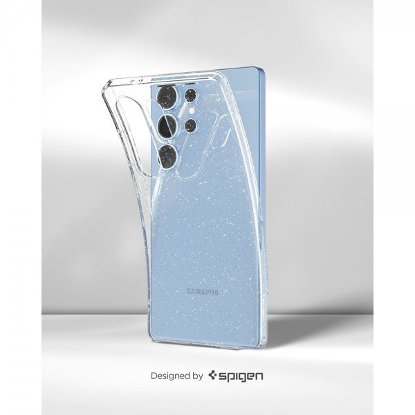 Samsung Galaxy S25 Ultra Skal Liquid Crystal Glitter Crystal Quartz