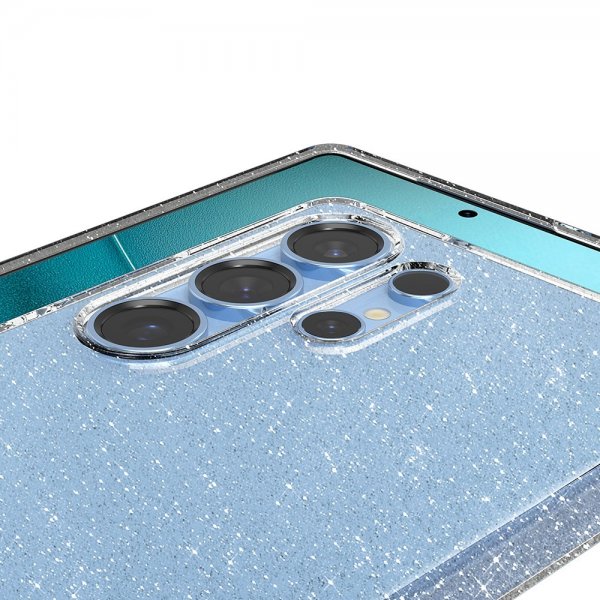 Samsung Galaxy S25 Ultra Skal Liquid Crystal Glitter Crystal Quartz