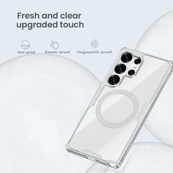 Samsung Galaxy S25 Ultra Skal Nature Pro Series MagSafe Transparent