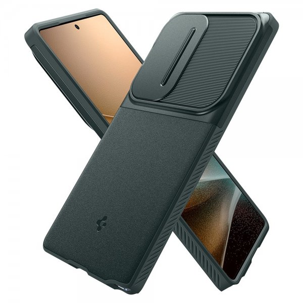 Samsung Galaxy S25 Ultra Skal Optik Armor Abyss Green