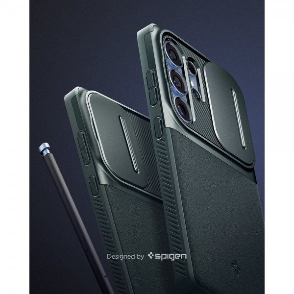 Samsung Galaxy S25 Ultra Skal Optik Armor Abyss Green