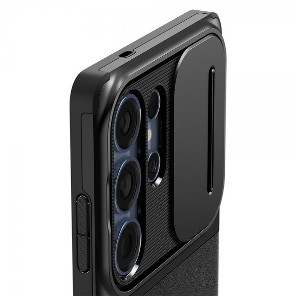 Samsung Galaxy S25 Ultra Skal Optik Armor Svart