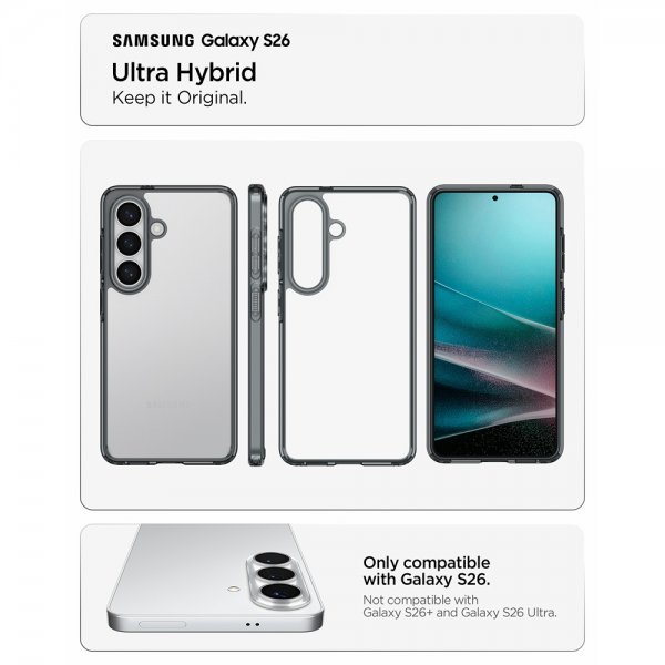 Samsung Galaxy S26 Skal Ultra Hybrid Space Crystal