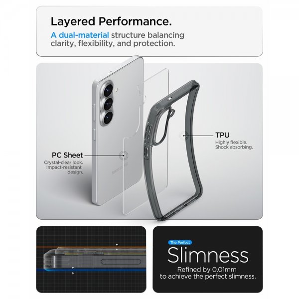 Samsung Galaxy S26 Skal Ultra Hybrid Space Crystal