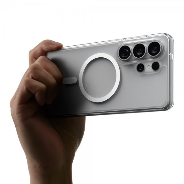 Samsung Galaxy S26 Ultra Skal Ultra Hybrid MagFit Clear White