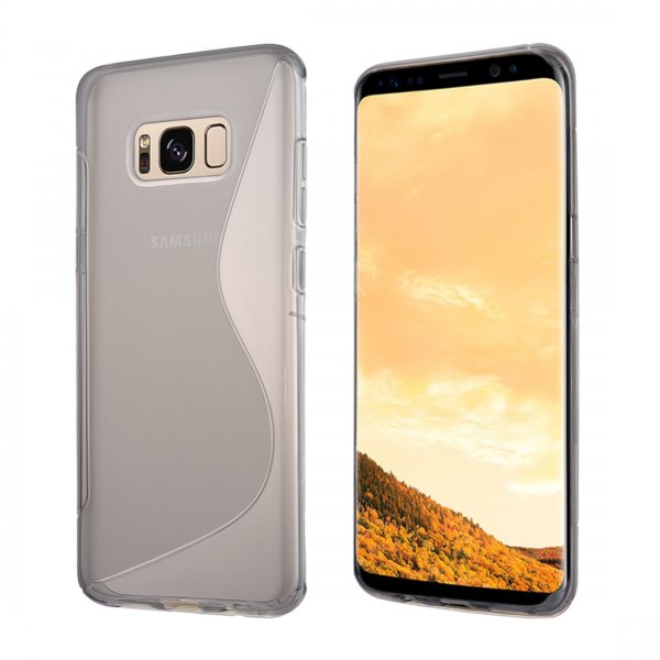 Samsung Galaxy S8 Skal TPU S-Curve Grå