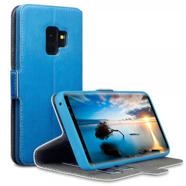 Samsung Galaxy S9 Fodral Low Profile Ljusblå