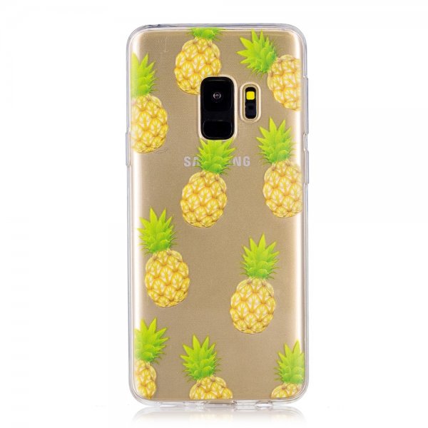 Samsung Galaxy S9 Mobilskal TPU Motiv Ananas