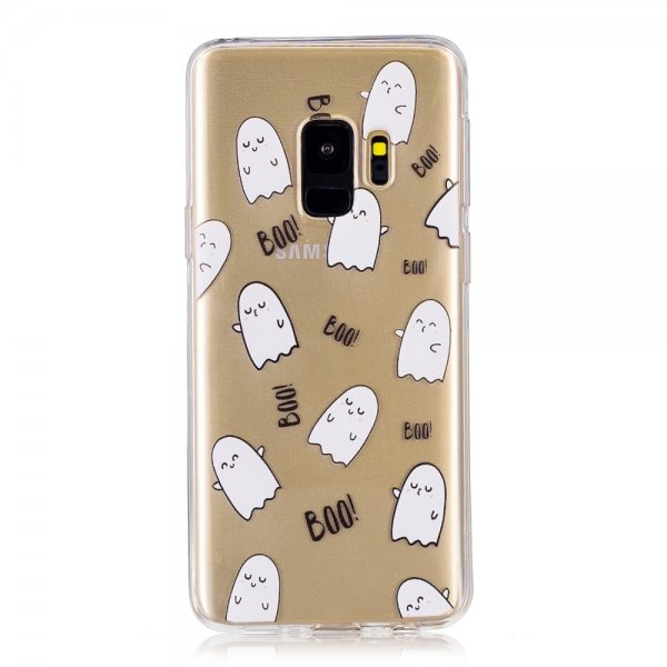 Samsung Galaxy S9 Mobilskal TPU Motiv Spöken Boo!