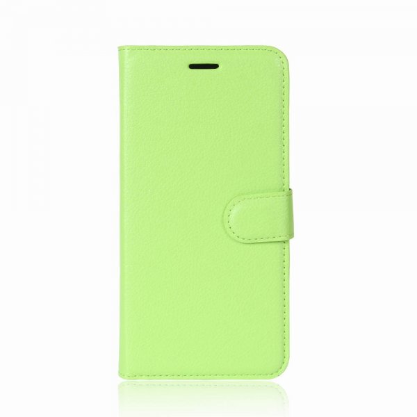 Samsung Galaxy S9 Plånboksfodral PU-läder Litchi Grön