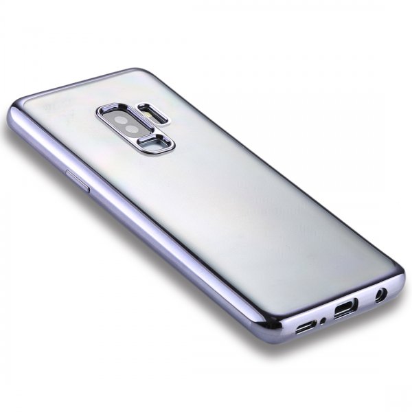 Samsung Galaxy S9 Plus Skal Pläterad TPU Grå