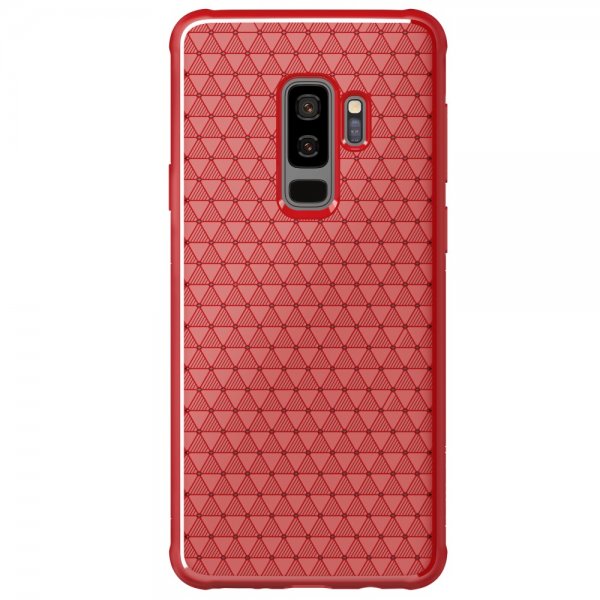 Samsung Galaxy S9 Plus Skal Weave Series Röd