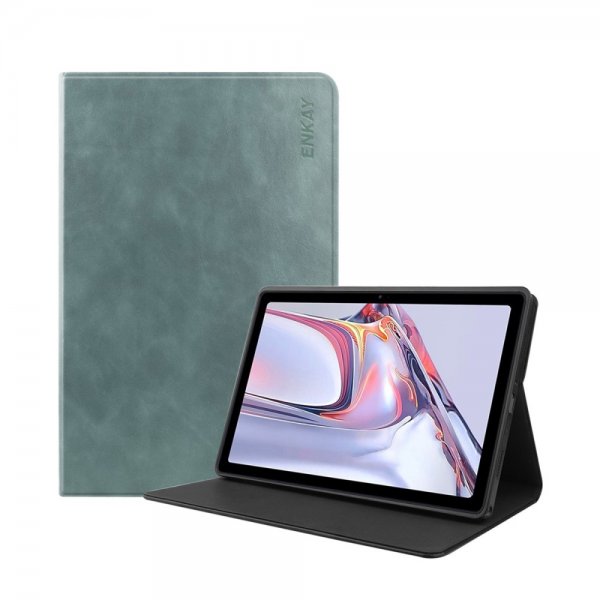 Samsung Galaxy Tab A7 10.4 T500 T505 Fodral Stativfunktion Grön