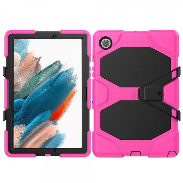 Samsung Galaxy Tab A8 Skal Heavy Duty Armor Magenta