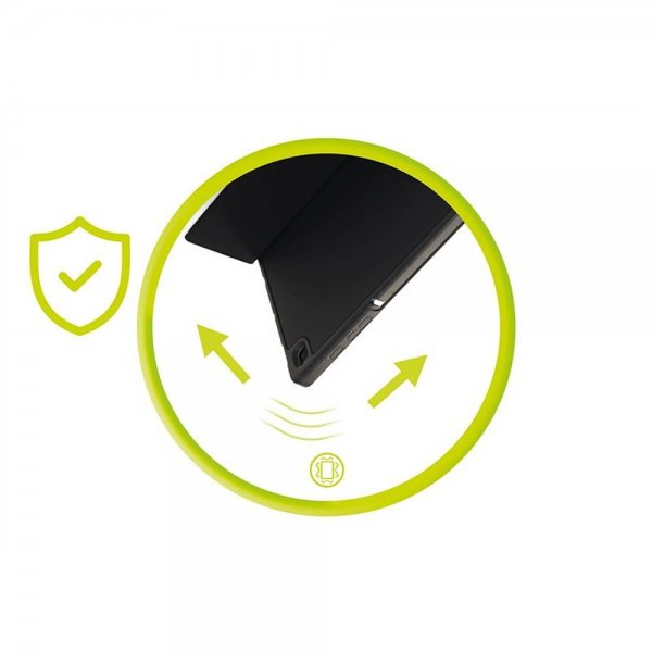 Samsung Galaxy Tab S6 Lite Fodral Easy Tablet Case Svart