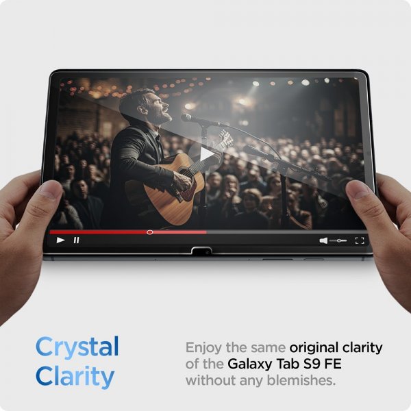 Samsung Galaxy Tab S9 FE Skärmskydd GLAS.tR Slim