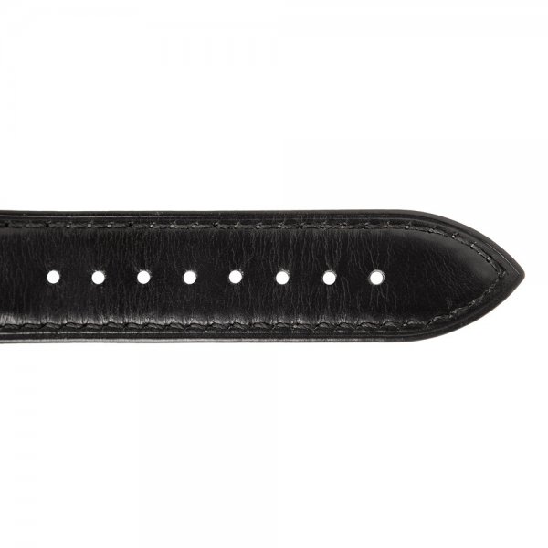 Samsung Galaxy Watch 20mm Armband Leather Band Svart