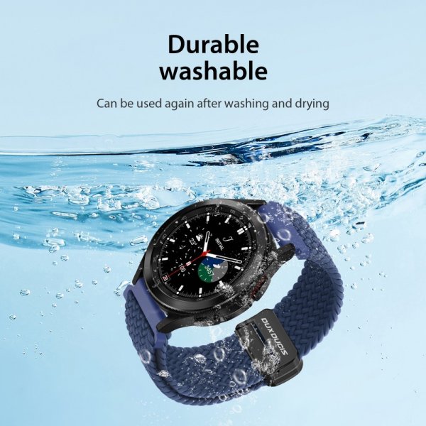Samsung Galaxy Watch 20mm Armband Mixture Pro Series Storm Blue