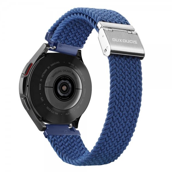 Samsung Galaxy Watch 20mm Armband Nylon Watch Band Blå