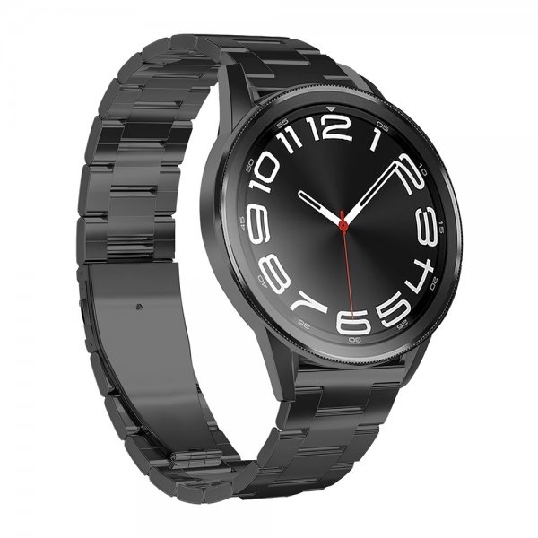 Samsung Galaxy Watch 20mm Armband Stainless Steel Svart