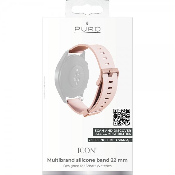 Samsung Galaxy Watch 22mm Armband Icon Rosa