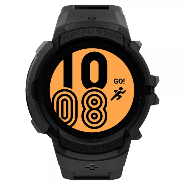 Samsung Galaxy Watch 4/5 40mm Skal med armband Rugged Armor Pro Svart