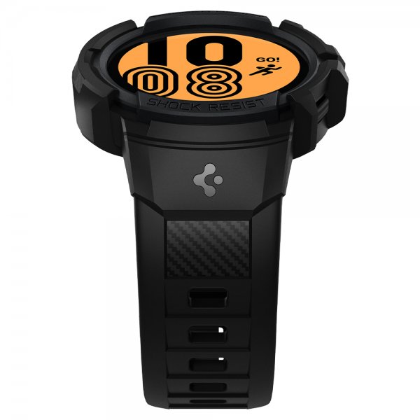 Samsung Galaxy Watch 4/5 40mm Skal med armband Rugged Armor Pro Svart
