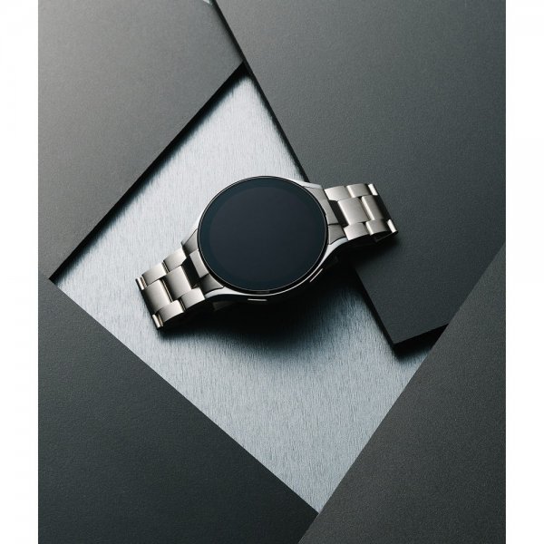 Samsung Galaxy Watch 4/5 40mm Armband Metal One Band Silver