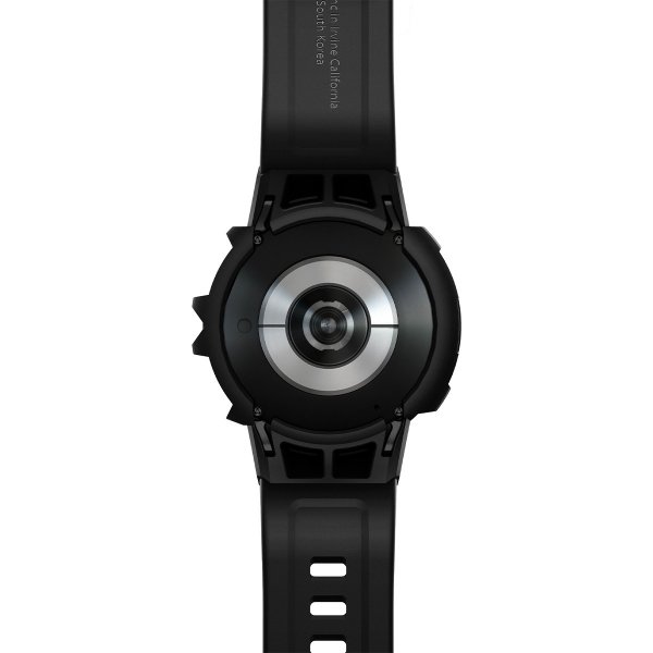 Samsung Galaxy Watch 4/5 40mm Skal och Armband Rugged Armor Pro Svart
