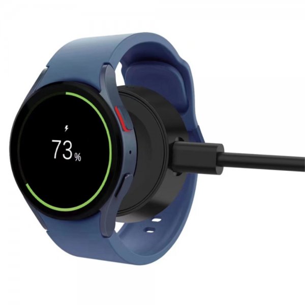 Samsung Galaxy Watch Laddare Portabel Magnetisk Vit