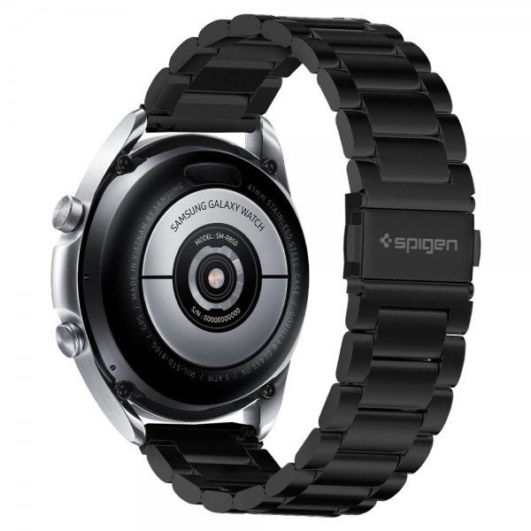 Samsung Galaxy Watch 20mm Armband Modern Fit Svart