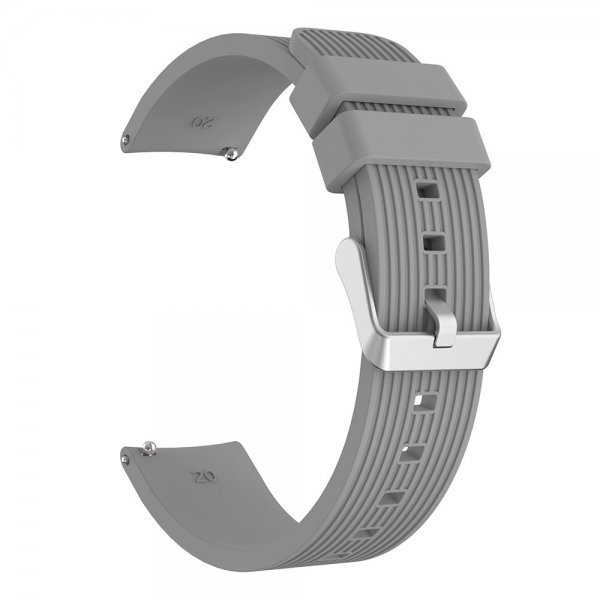 Samsung Galaxy Watch3 41mm Armband Pinstripe Grå