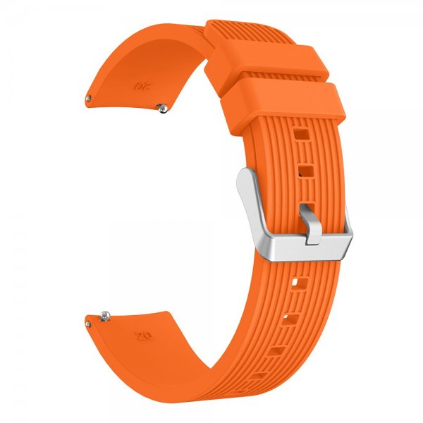 Samsung Galaxy Watch3 41mm Armband Pinstripe Orange