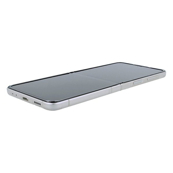 Samsung Galaxy Z Flip 3 5G 2021 (F711) Skärm med LCD Display Original - Kräm