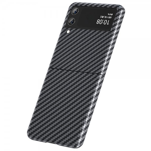Samsung Galaxy Z Flip 3 Skal Aramid Fiber Svart