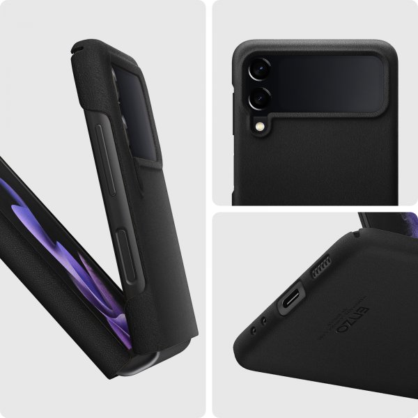 Samsung Galaxy Z Flip 3 Skal Enzo Svart