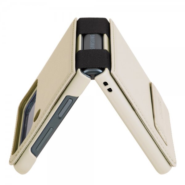Samsung Galaxy Z Flip 4 Skal Qin Series Guld