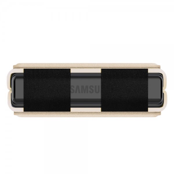 Samsung Galaxy Z Flip 4 Skal Qin Series Guld