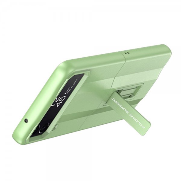 Samsung Galaxy Z Flip 4 Skal Super Car Series Grön
