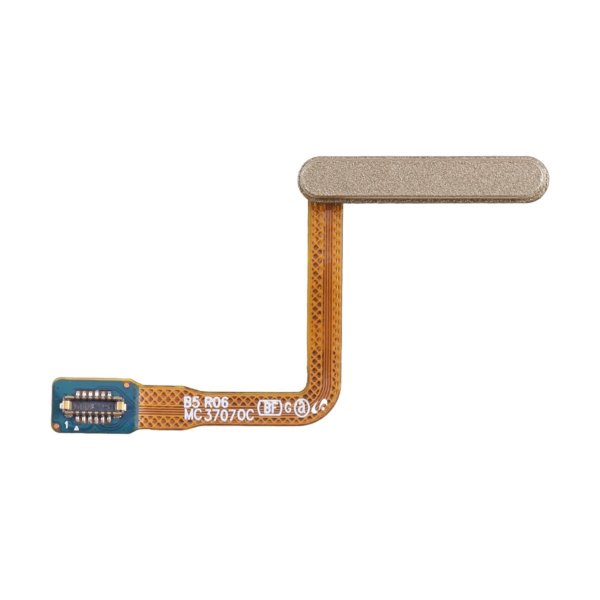 Samsung Galaxy Z Flip 5 Fingeravtrycksläsare Flexkabel- Guld