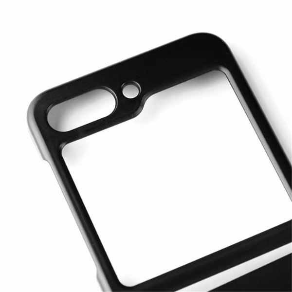 Samsung Galaxy Z Flip 6/Galaxy Z Flip 7 FE Skal Feather Series Raven Black