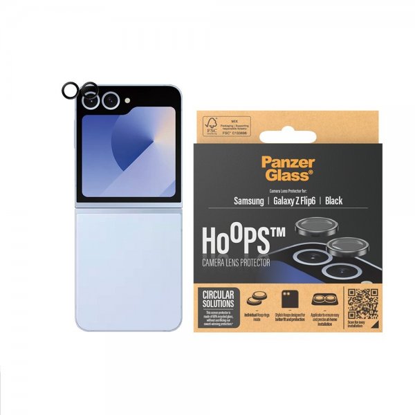 Samsung Galaxy Z Flip 6/Flip 7 FE Kameraskydd Hoops