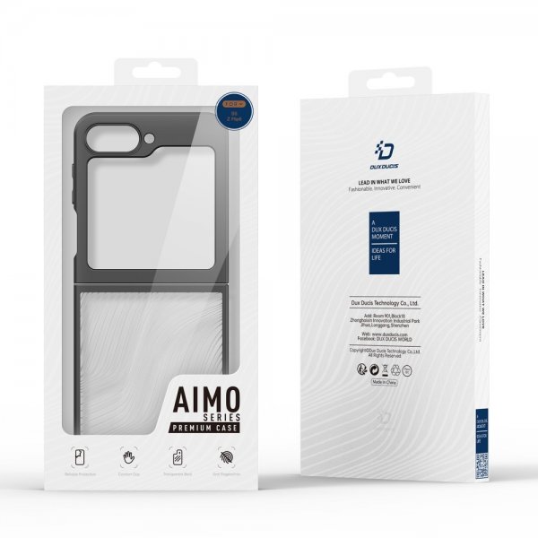 Samsung Galaxy Z Flip 6/Flip 7 FE Skal Aimo Series Svart